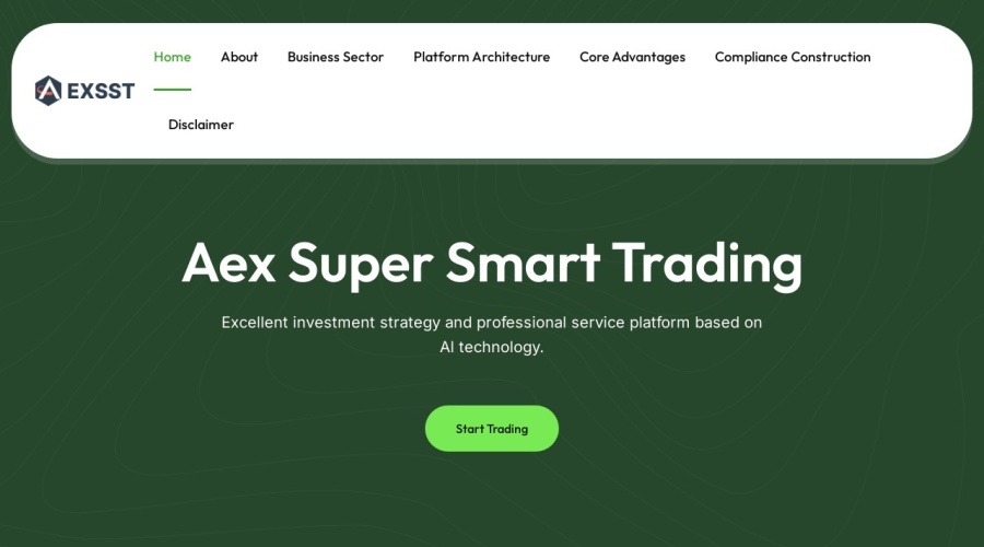 Screenshot of aexsst.com