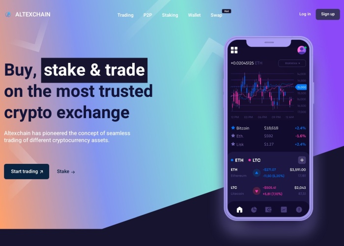 Screenshot of altexchain.com