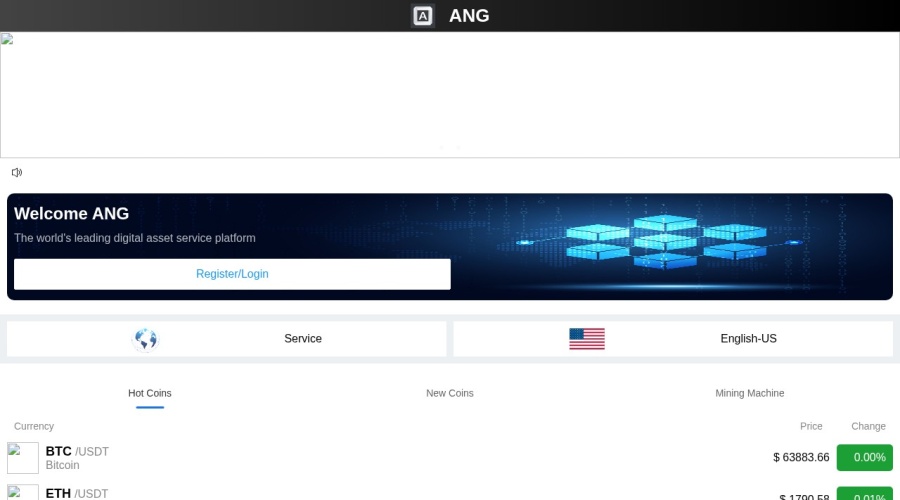 Screenshot of ang.usorgs.com