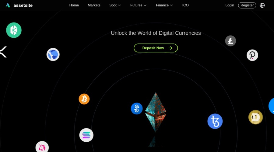 Screenshot of assetsite.com