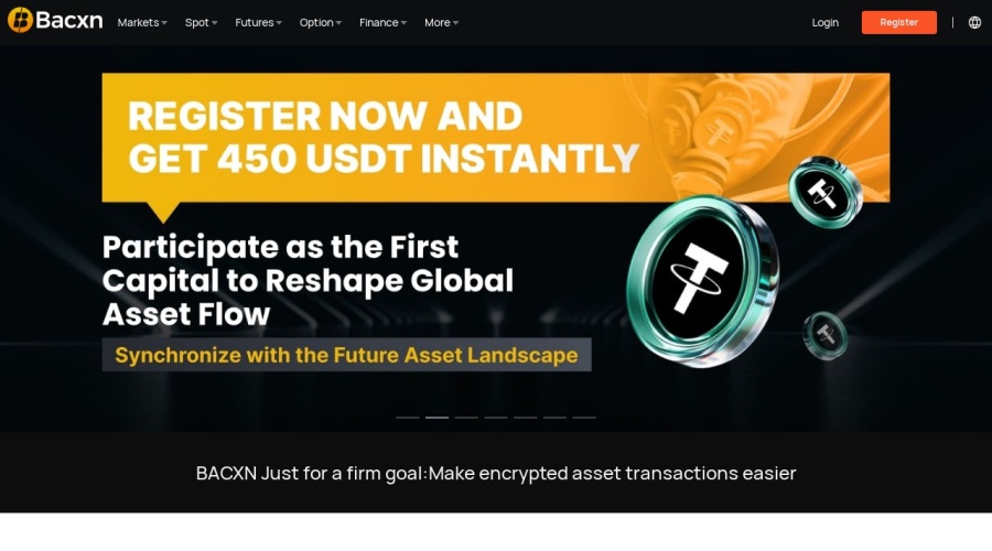 Screenshot of bacxn.com