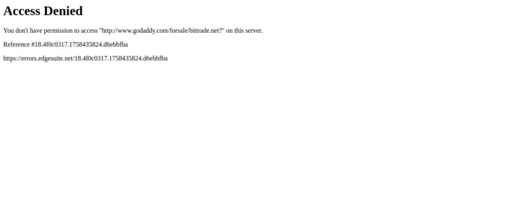 Screenshot of bittrade.net