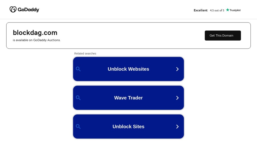 Screenshot of blockdag.com