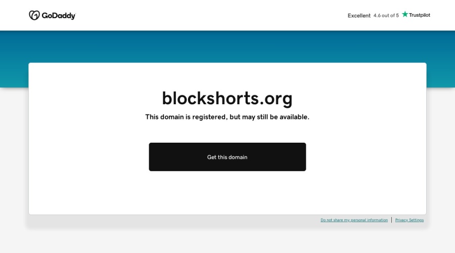 Screenshot of blockshorts.org