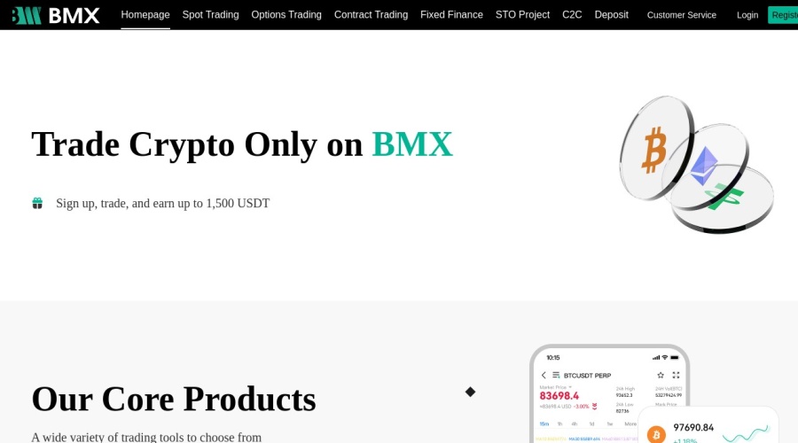 Screenshot of bmxbc.com