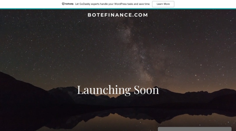 Screenshot of botefinance.com
