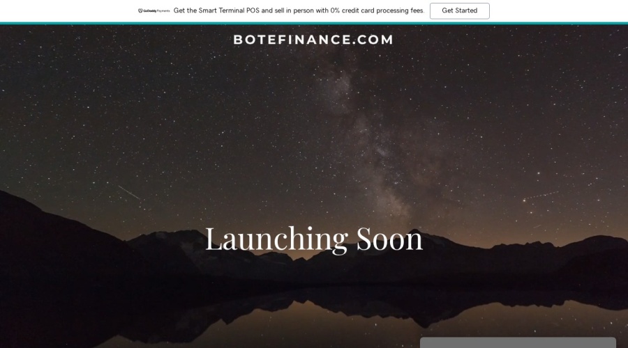 Screenshot of botefinance.com
