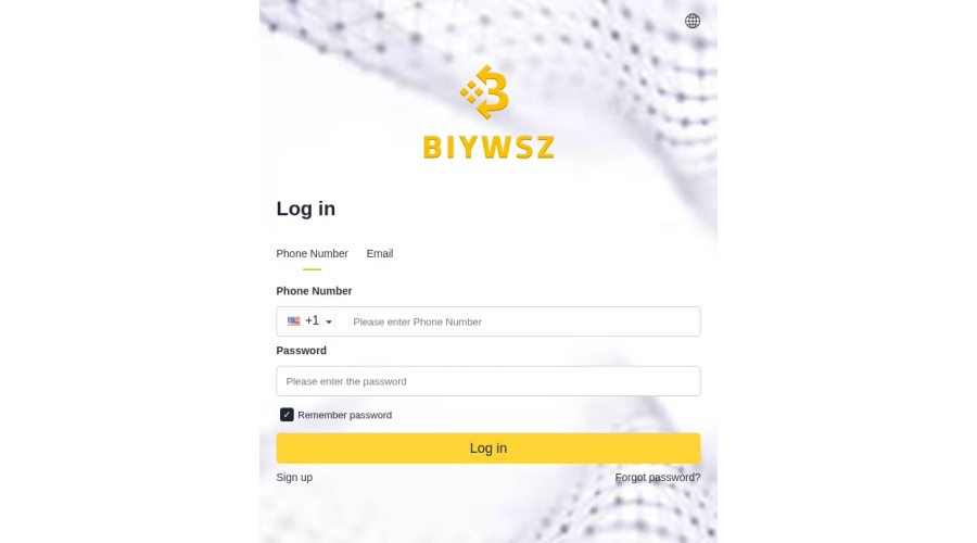 Screenshot of bywsz.com