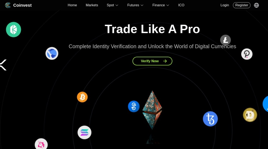 Screenshot of coinvestus.com