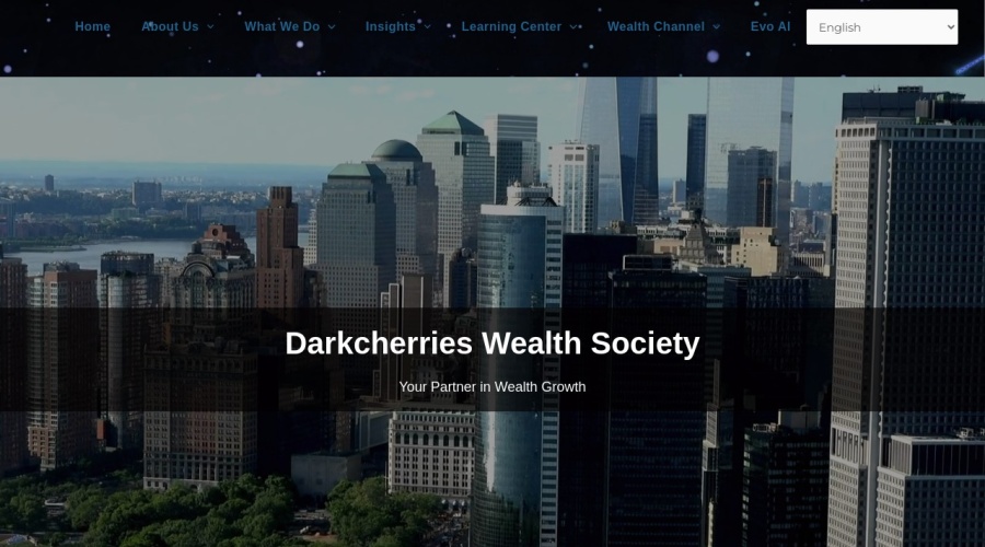 Screenshot of darkcherries.com