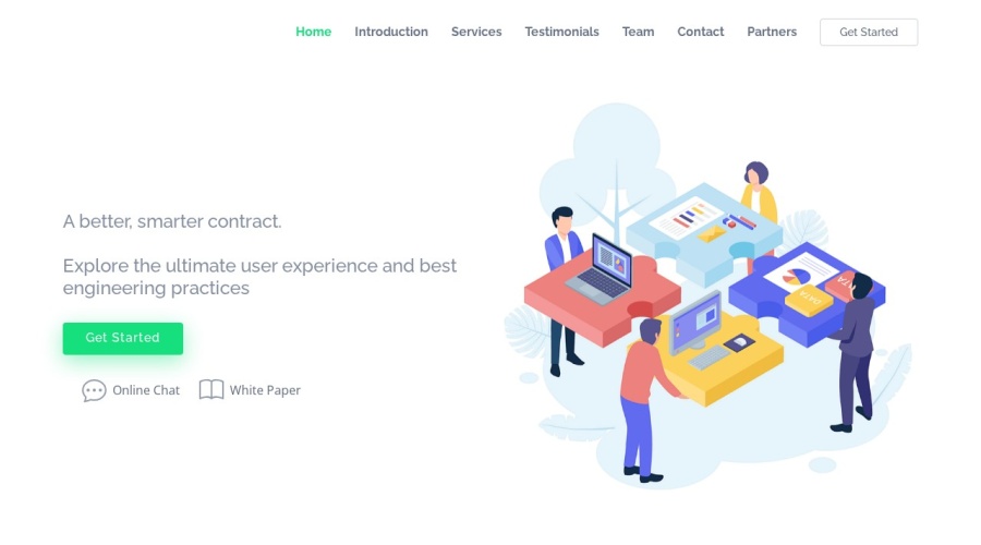 Screenshot of defiportal.org