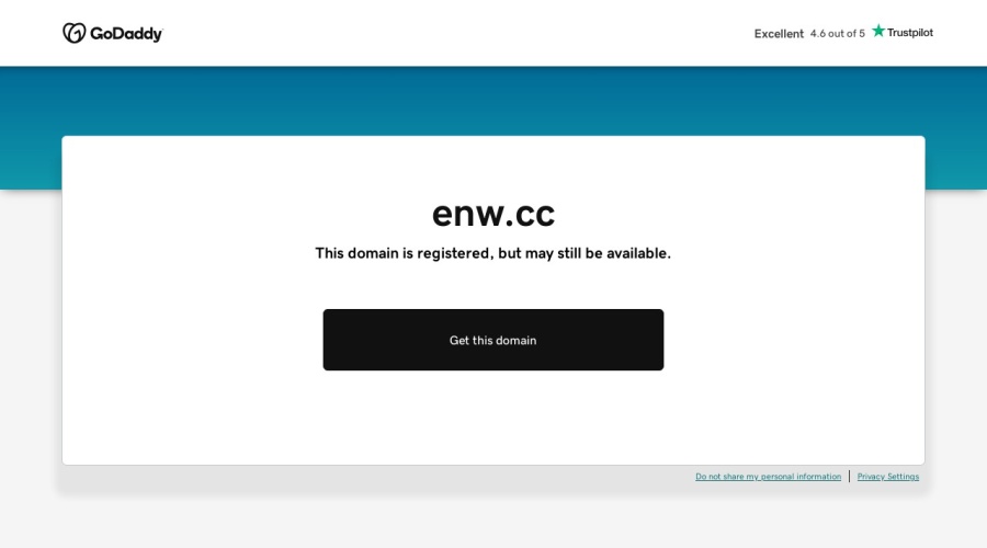 Screenshot of enw.cc
