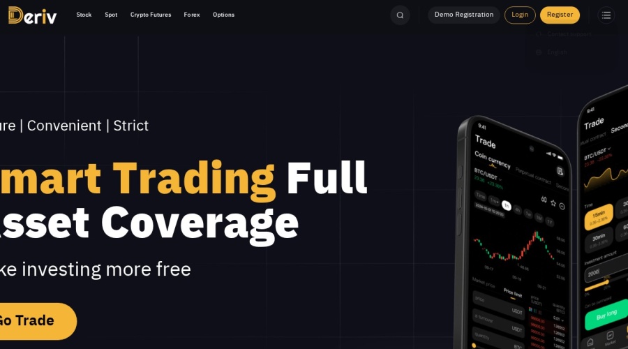 Screenshot of exderivtrade.com