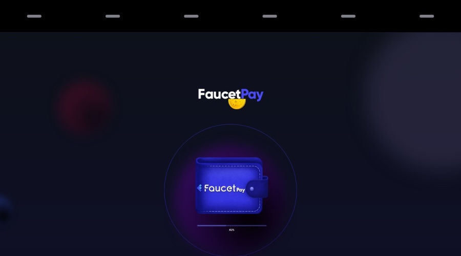 Screenshot of faucetpay.io