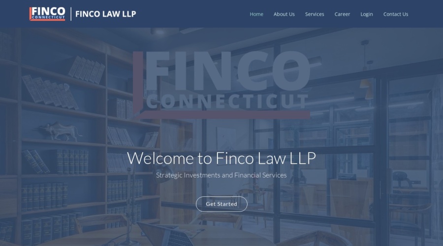 Screenshot of fincolawct.com