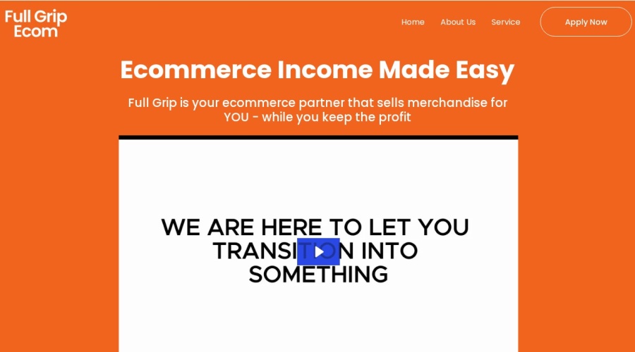 Screenshot of fullgripecom.com