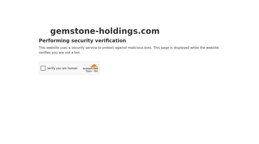 Screenshot of gemstone-holdings.com