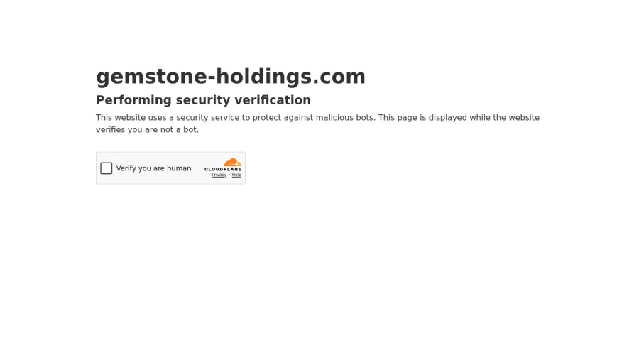 Screenshot of gemstone-holdings.com