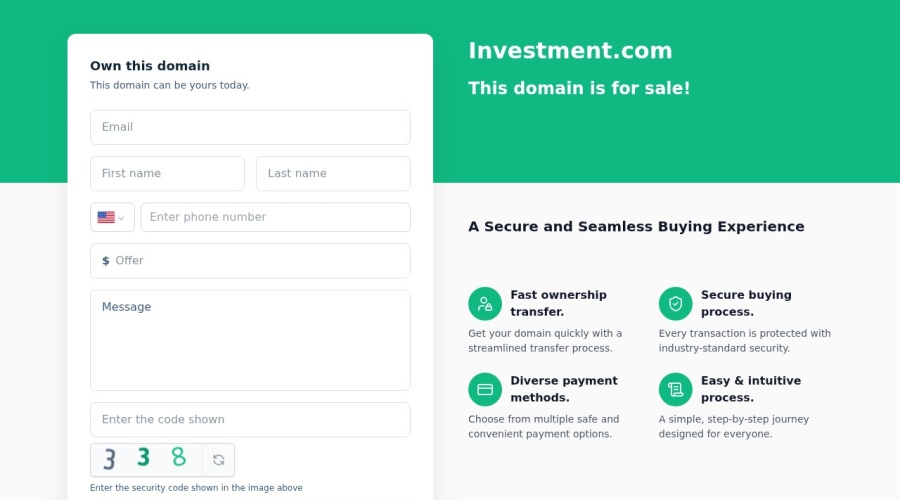 Screenshot of investment.com