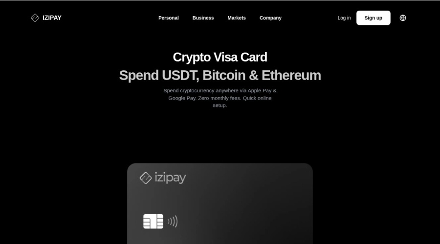 Screenshot of izipay.me