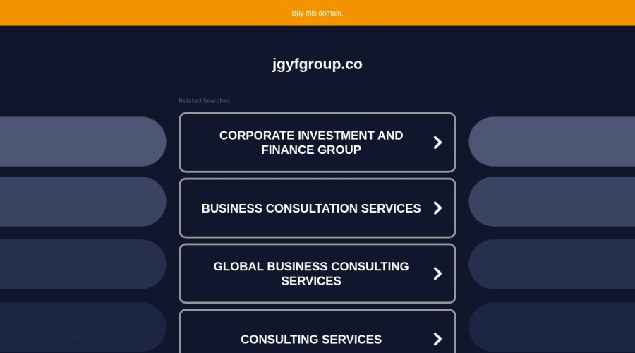 Screenshot of jgyfgroup.co