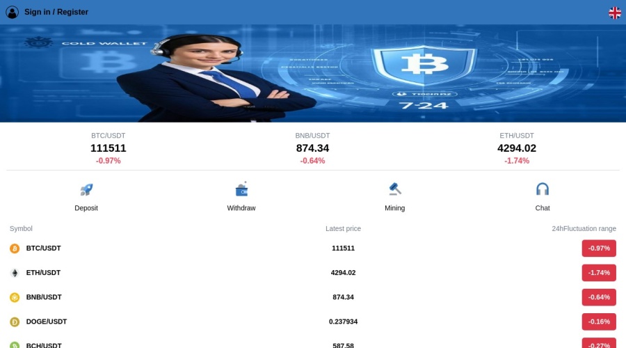 Screenshot of kengfan.com