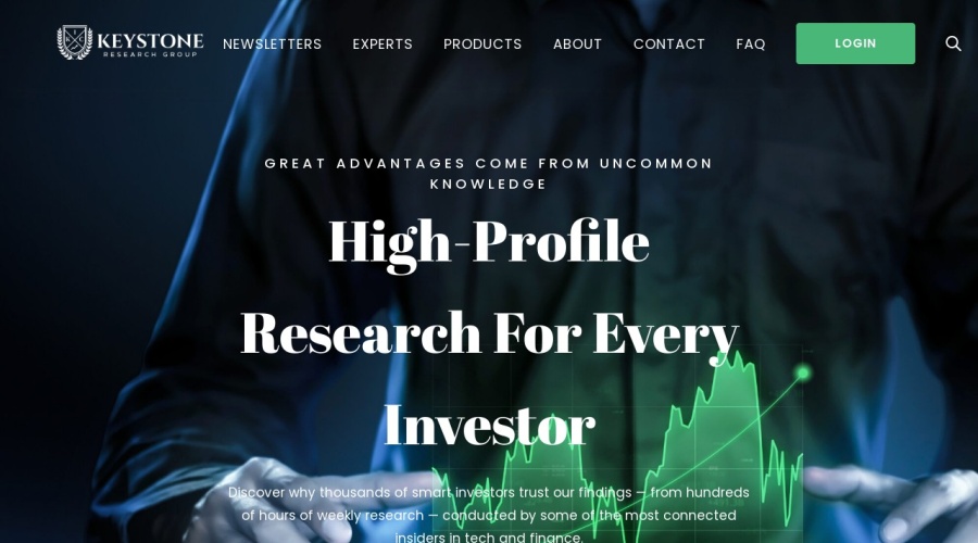 Screenshot of keystoneinvestors.com