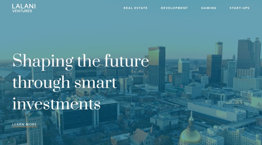 Screenshot of lalani ventures.com