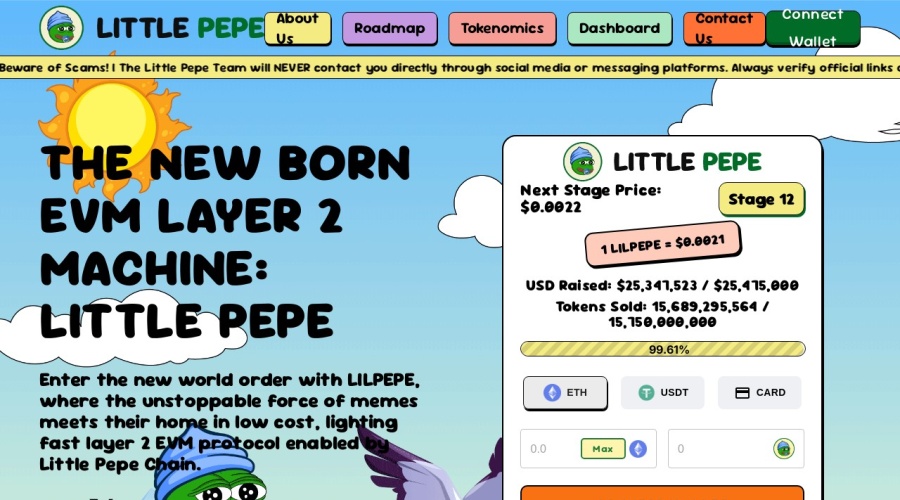 Screenshot of littlepepe.com