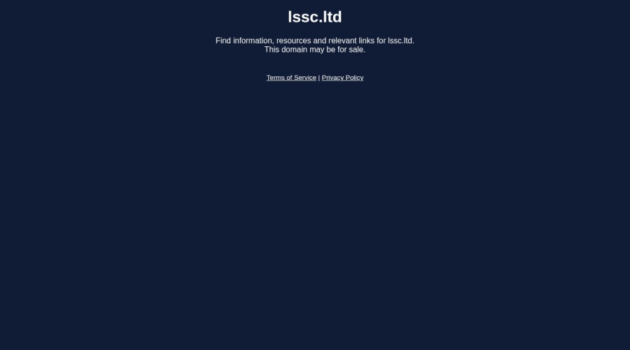 Screenshot of lssc.ltd