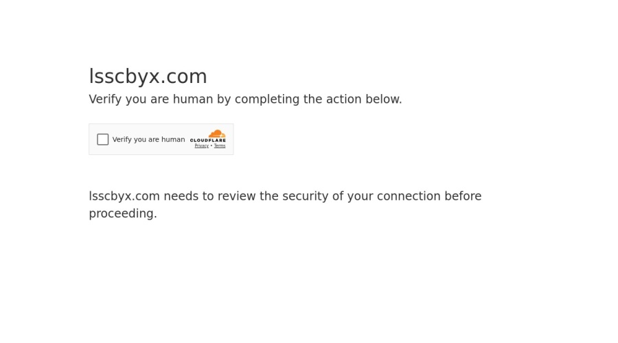Screenshot of lsscbyx.com