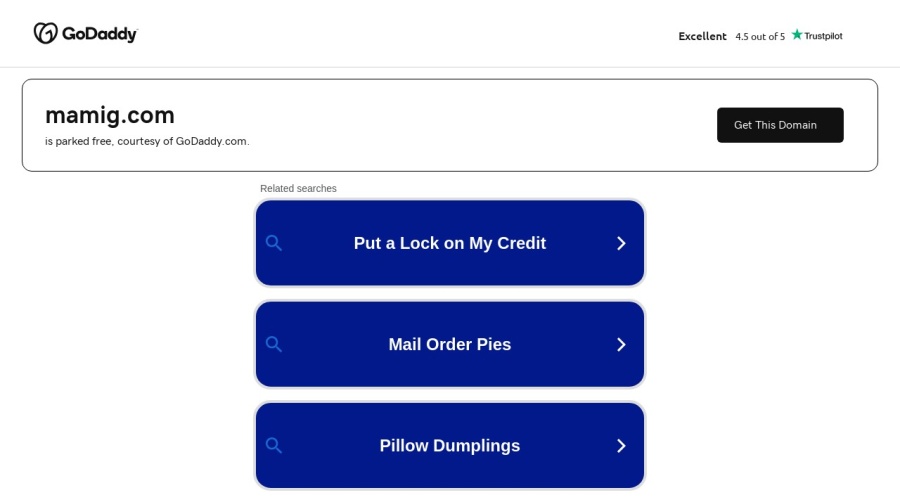Screenshot of mamig.com