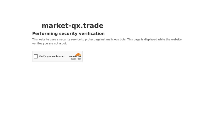 Screenshot of market-qx.trade
