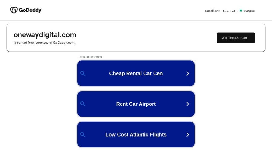 Screenshot of onewaydigital.com