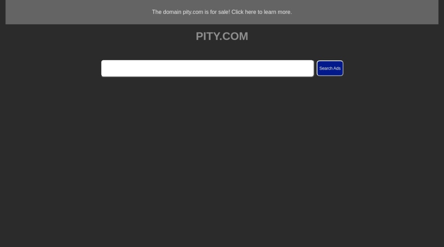 Screenshot of pity.com