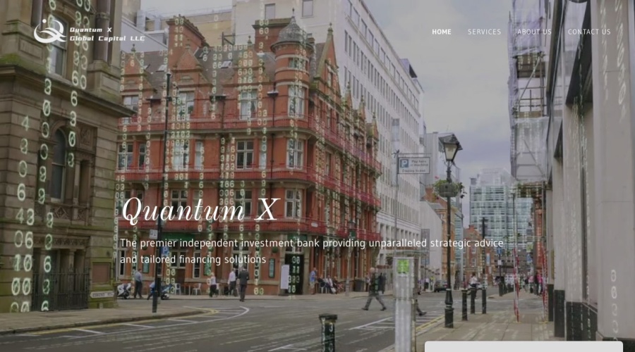 Screenshot of quantumxf.com