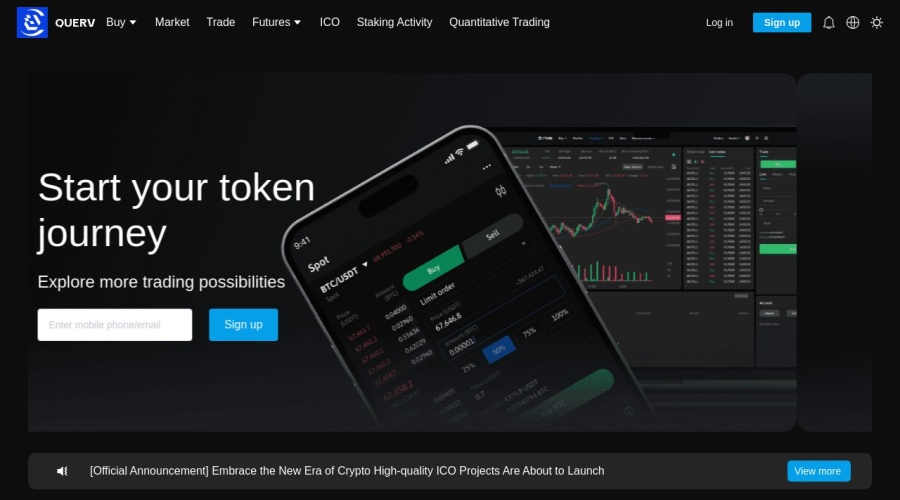 Screenshot of querv.com