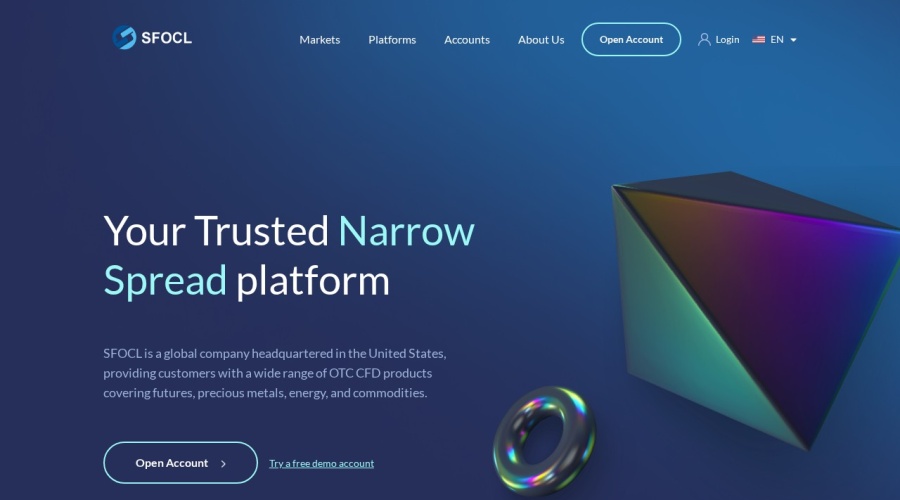 Screenshot of sfocl-global.com