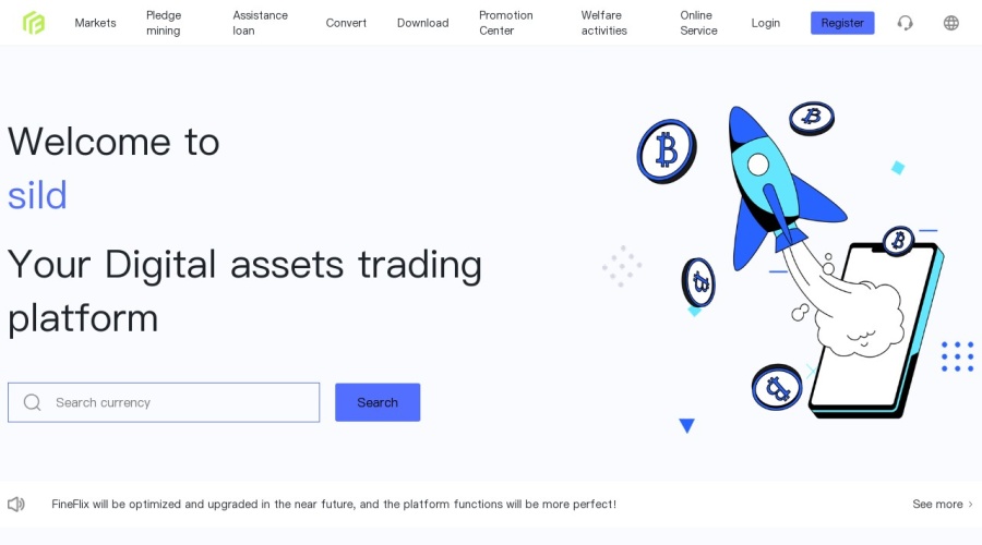 Screenshot of sild.cc