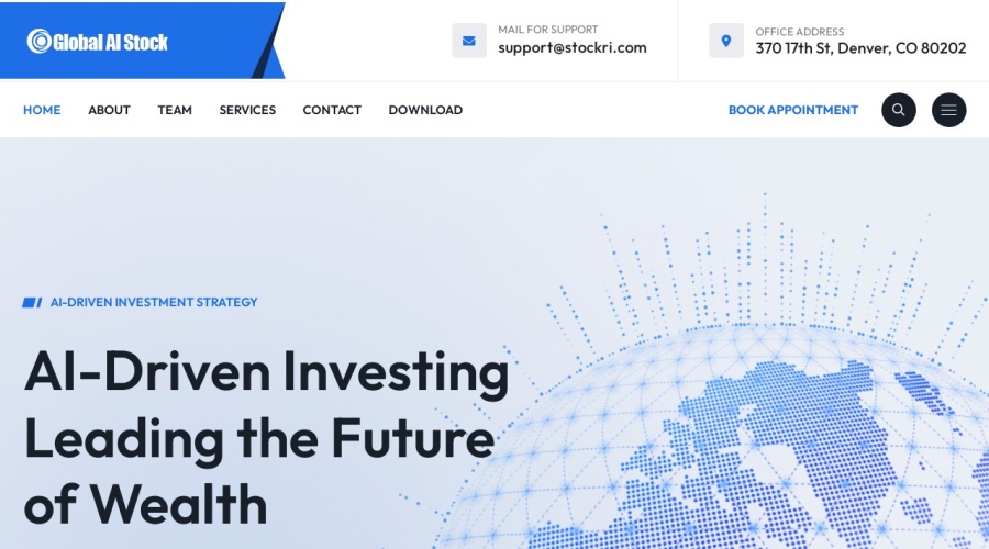 Screenshot of stockri.com