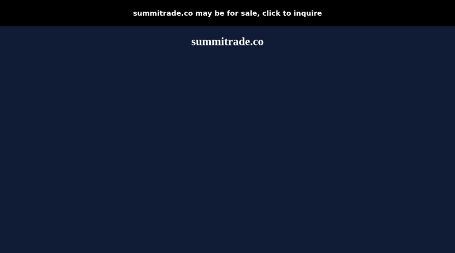 Screenshot of summitrade.co