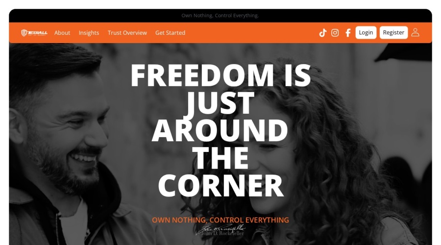 Screenshot of teamalltrust.org