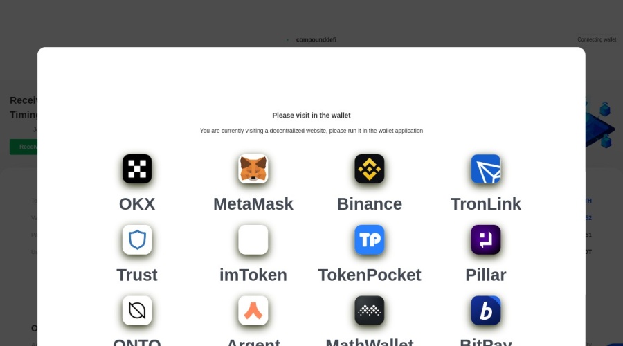 Screenshot of tokenblockv.top
