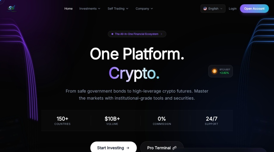 Screenshot of tradevoxacapital.com