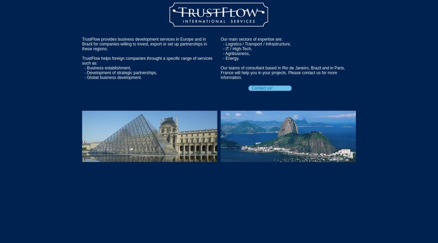 Screenshot of trustflow.com