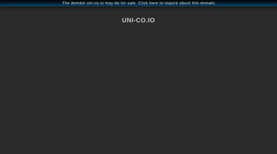 Screenshot of uni-co.io
