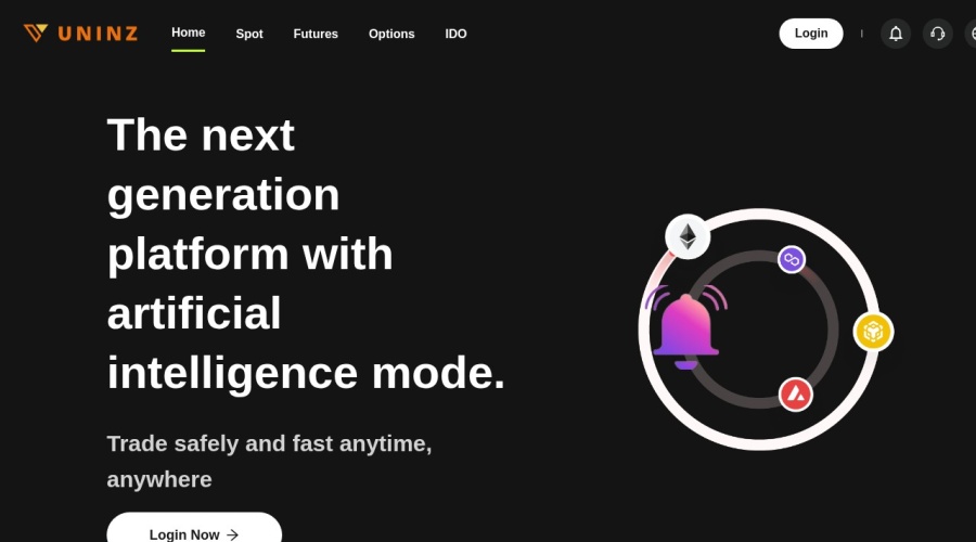 Screenshot of uninzz.com