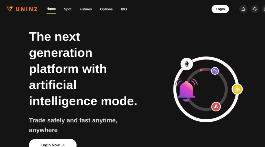 Screenshot of uninzz.com