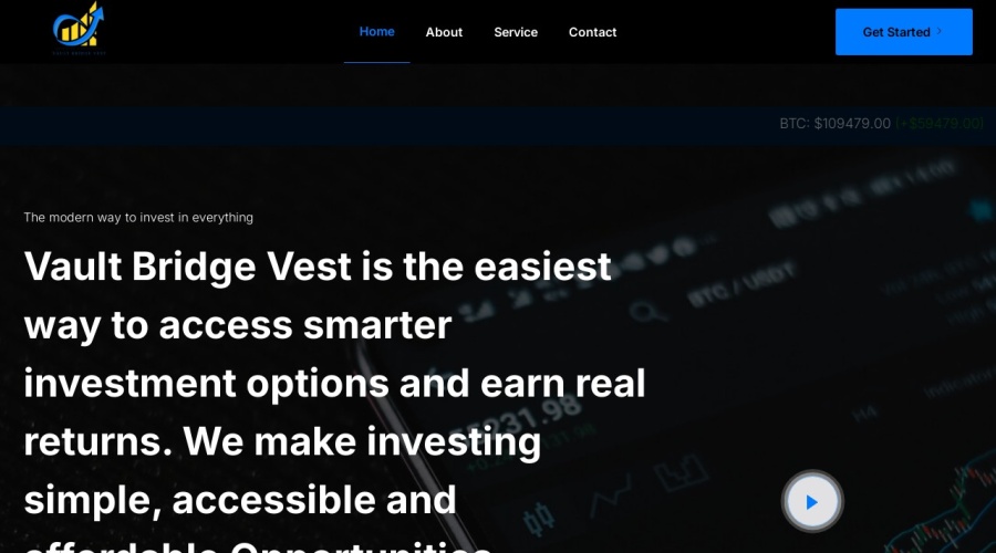 Screenshot of vaultbridgevest.com