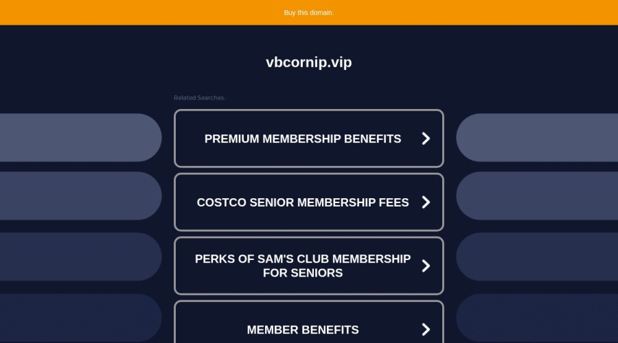 Screenshot of vbcornip.vip